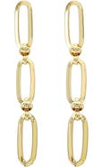 Panacea Linear Chain Drop Earrings