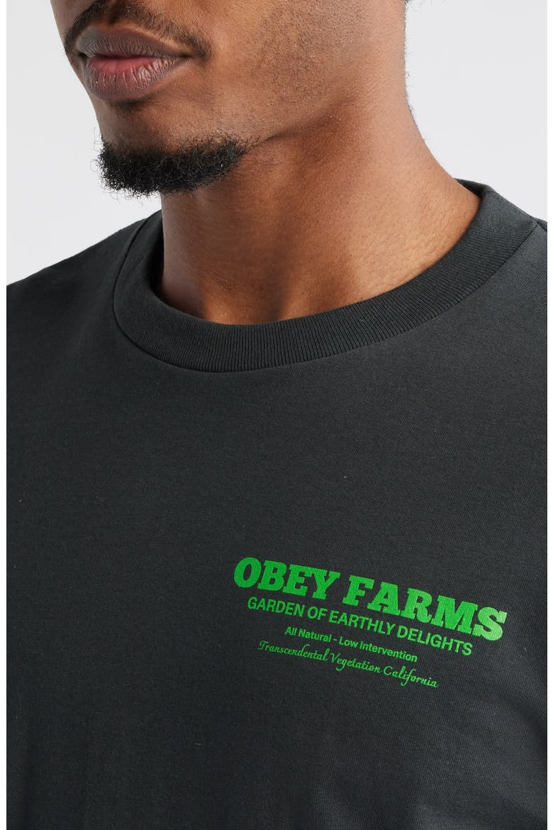 Obery Farms Graphic T-Shirt, Alternate, color, VINTAGE BLACK