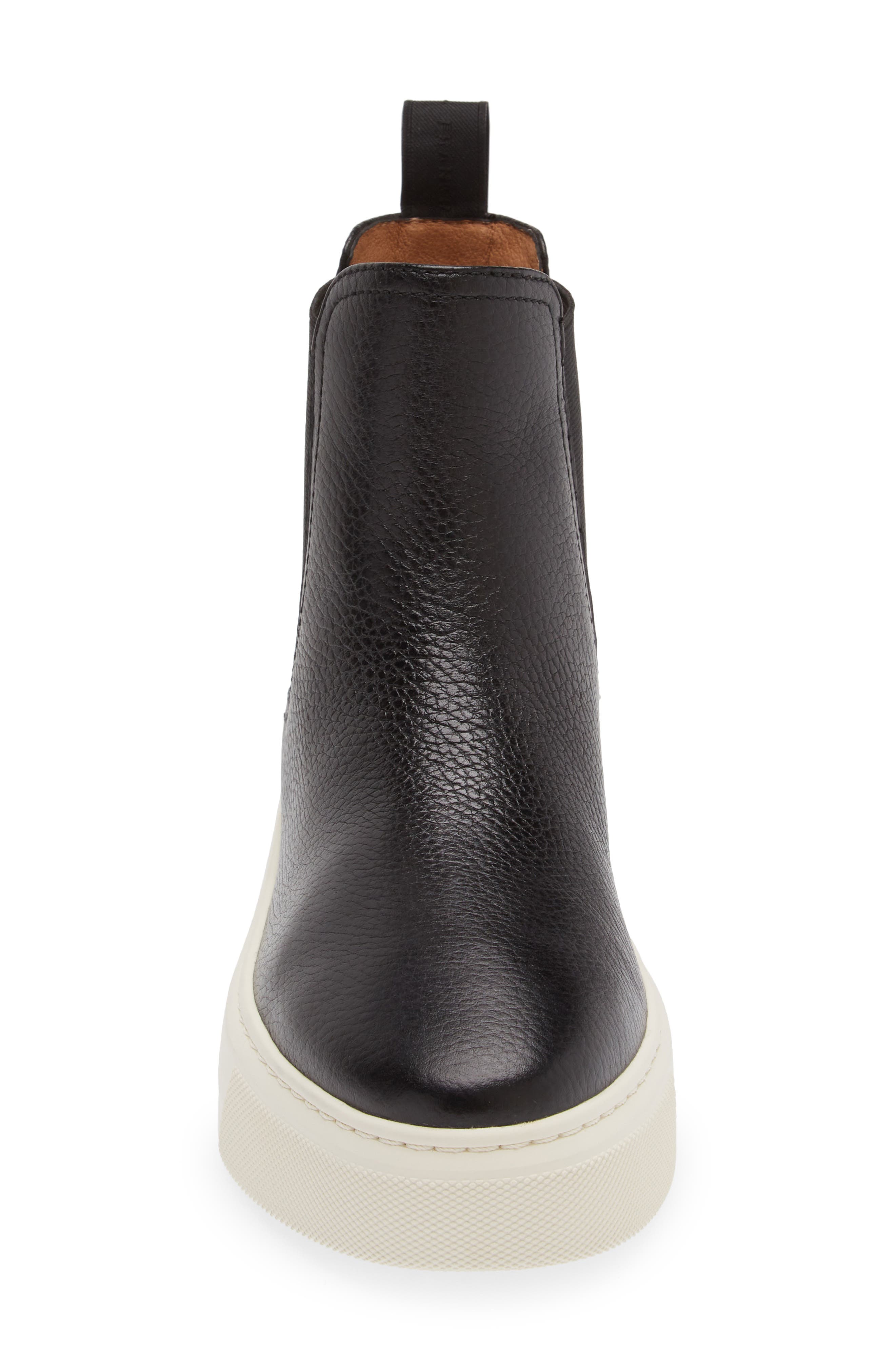 FRANKIE4 Crawford Platform Chelsea Boot, Alternate, color, Black