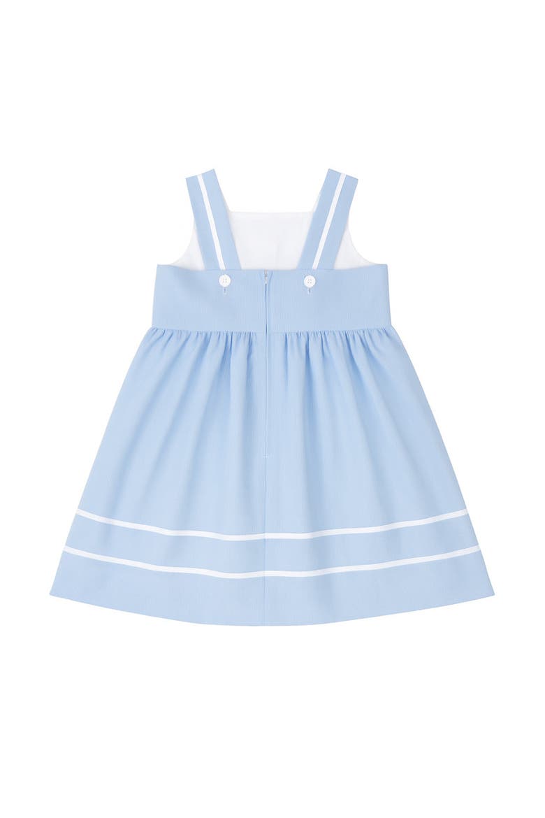 Pincord Dress, Alternate, color, Blue/White