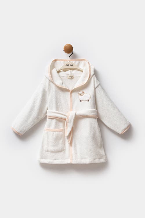Moi Noi Autumn Bird Robe In Pink