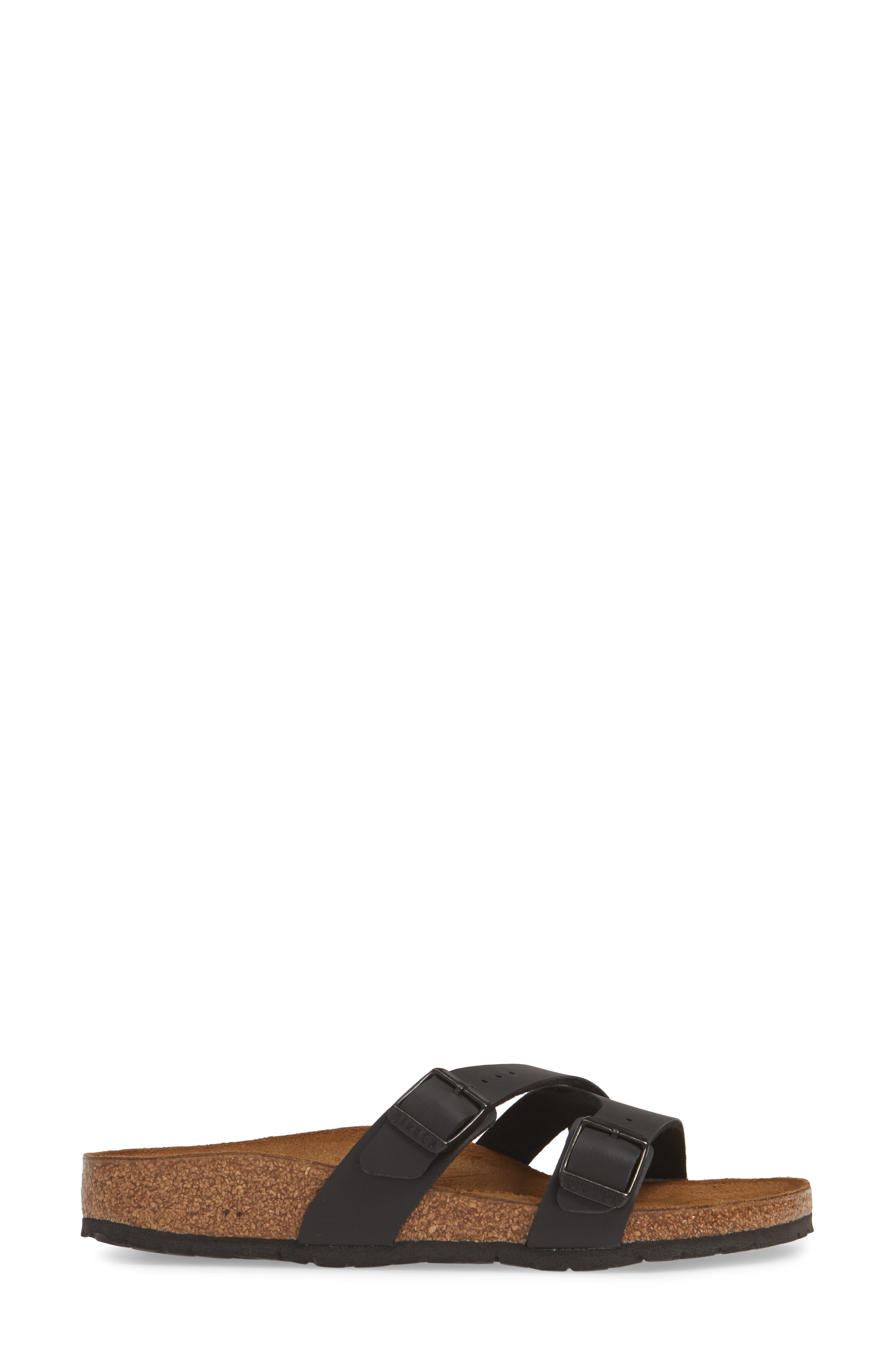 Yao Slide Sandal -, Alternate, color, BLACK