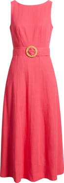 Eliza J Sleeveless Midi Dress
