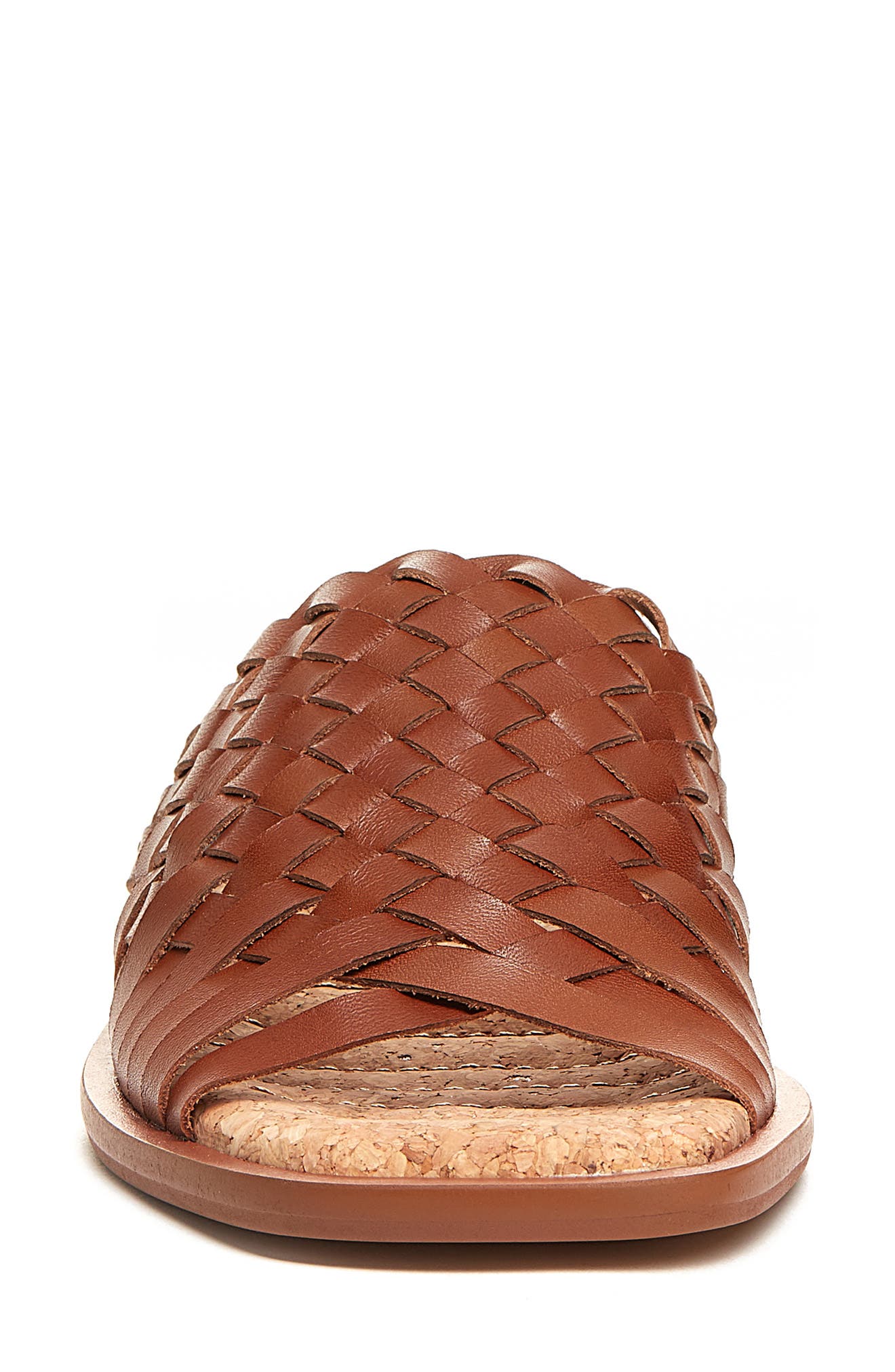 Kelsi Dagger Brooklyn Tide Woven Leather Slide Sandal, Alternate, color, 