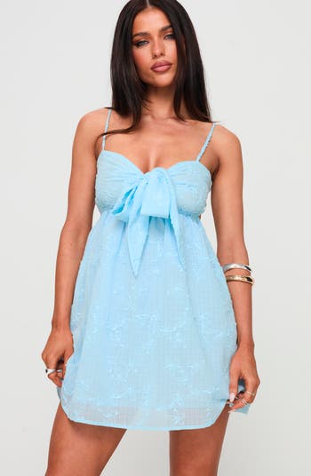 Granno Tie Front Minidress