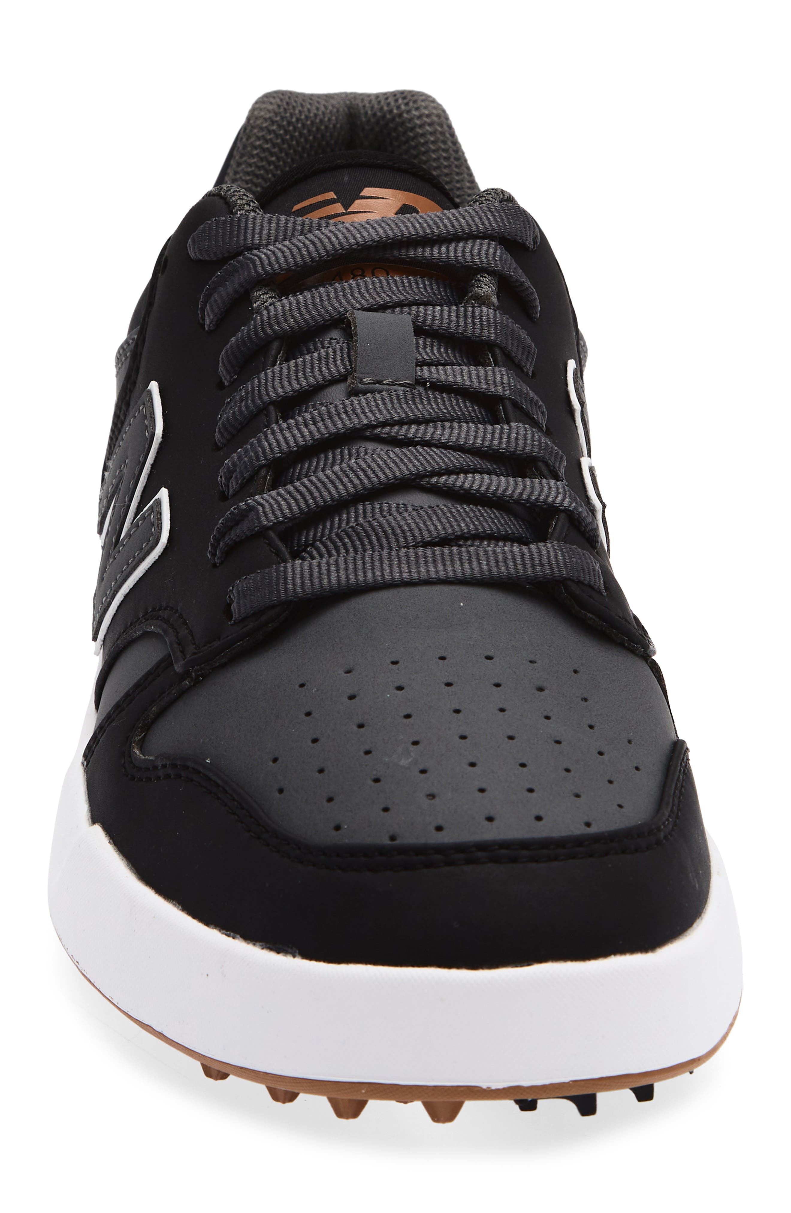 480 Golf SL Waterproof Spikeless Golf Shoe, Alternate, color, BLACK / GREY
