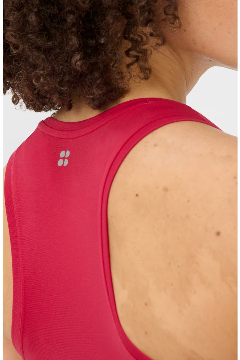 Athlete Seamless Workout Crop Tank, Alternate, color, CRIMSON RED