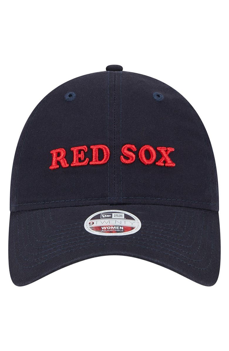 New Era Women's New Era Navy Boston Red Sox Shoutout 9TWENTY Adjustable Hat, Alternate, color, Navy