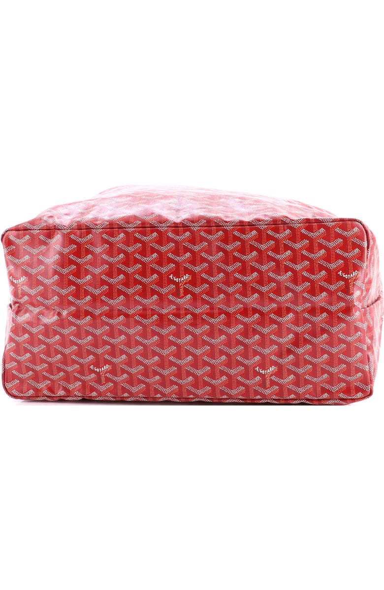 Pre-Owned Goyard Saint Louis Tote Coated Canvas GM, Alternate, color, Red