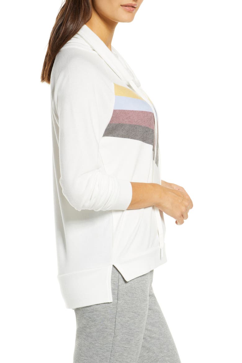 Peachy Lounge Hoodie, Alternate, color, IVORY
