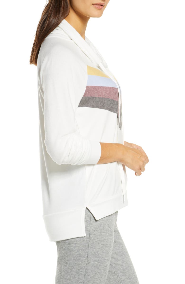 PJ Salvage Peachy Lounge Hoodie, Alternate, color, 