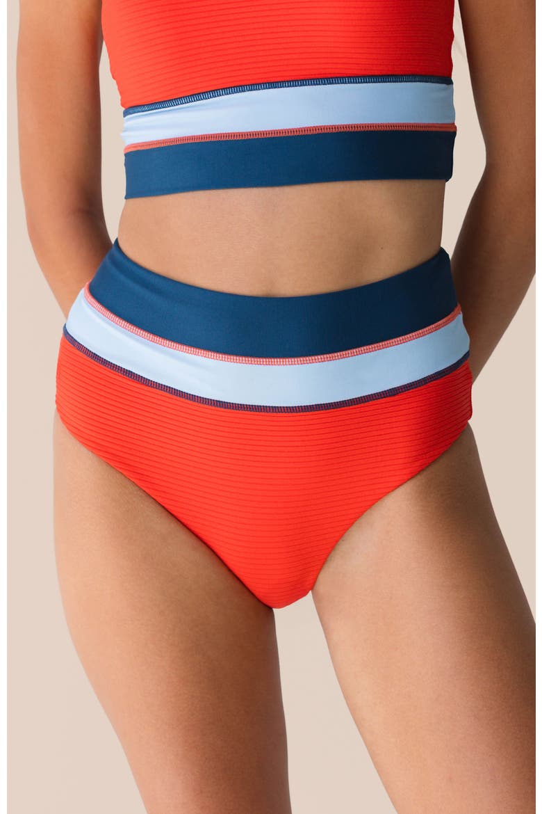 Colorblock Swim Bottom, Main, color, Liberty