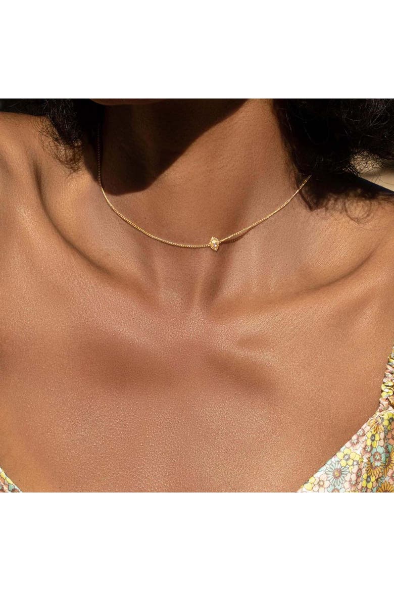 Protection Safeguarded Spirit Necklace, Alternate, color, Gold