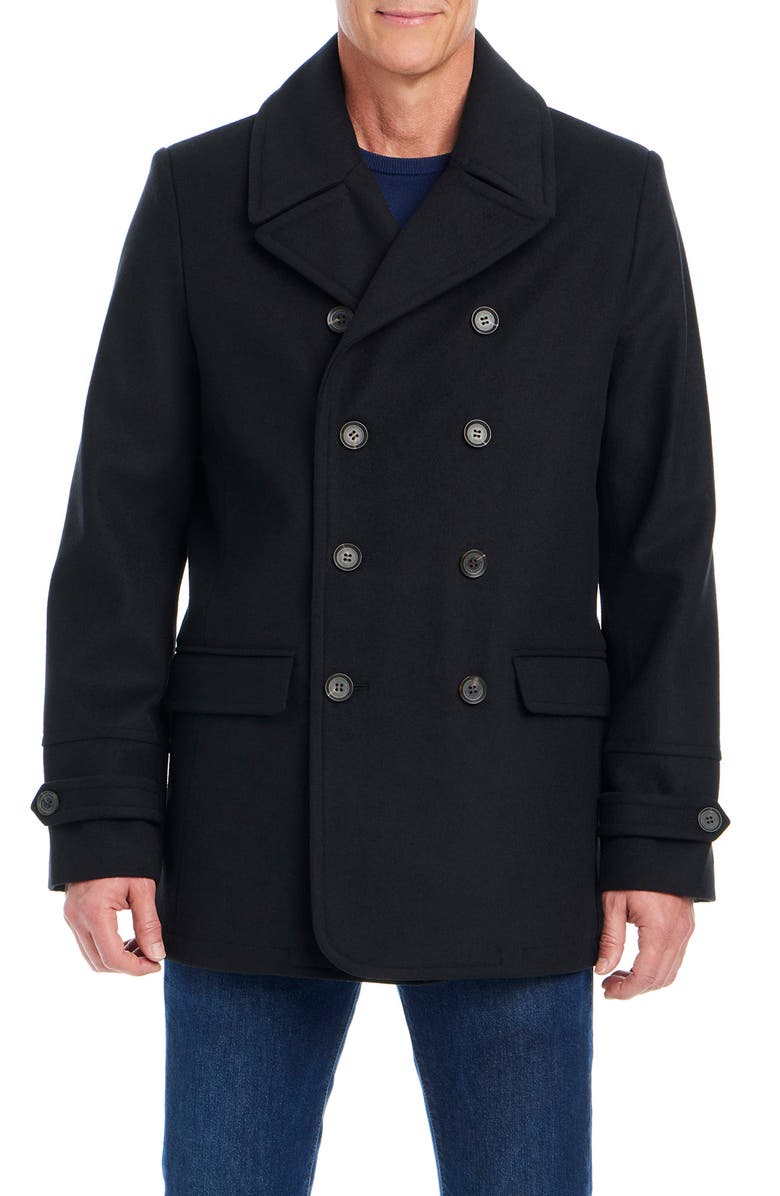 Vince Camuto Water Resistant Peacoat, Main, color,