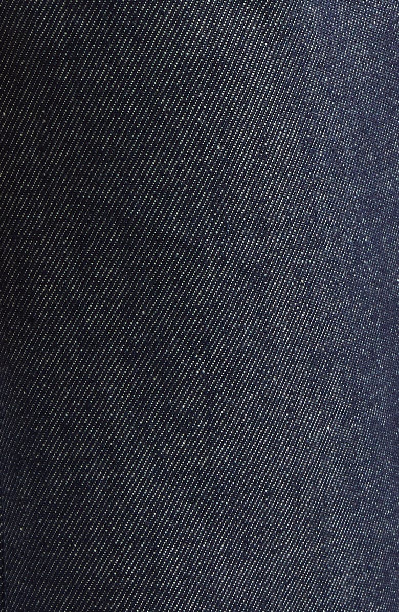 BITE Studios Curved Organic Cotton Straight Leg Jeans, Alternate, color, 