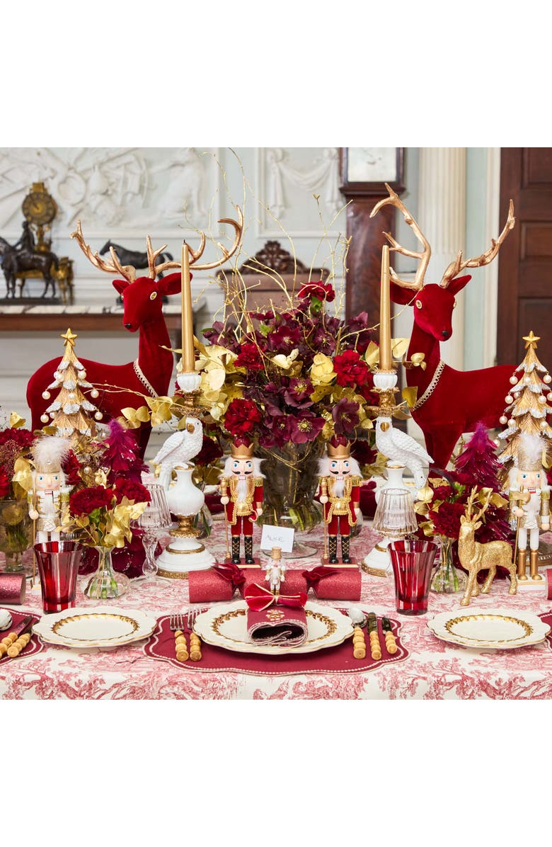 Mrs. Alice Parrot Candle Holders, Alternate, color, White