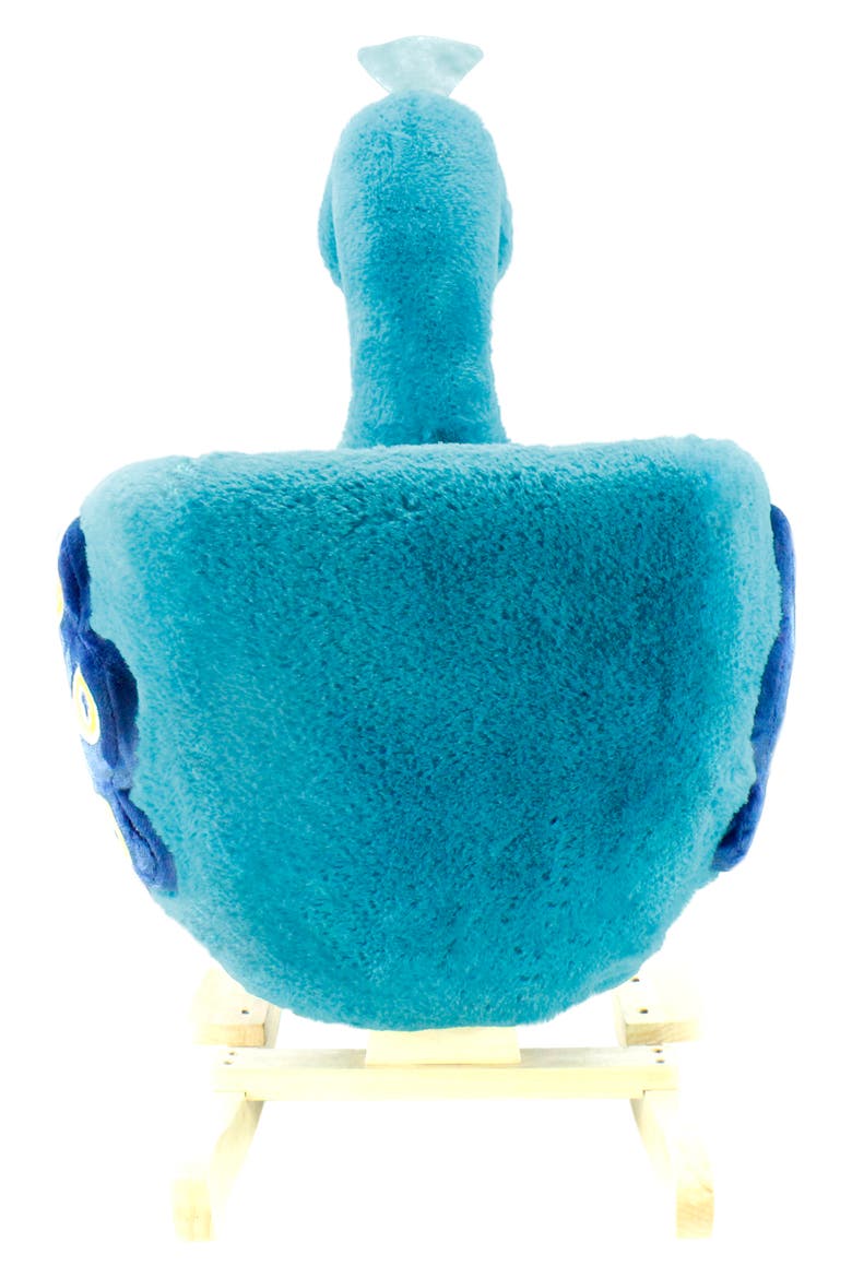 Soft Landing™ Peacock JoyRides™ Rocker, Alternate, color, TURQUOISE