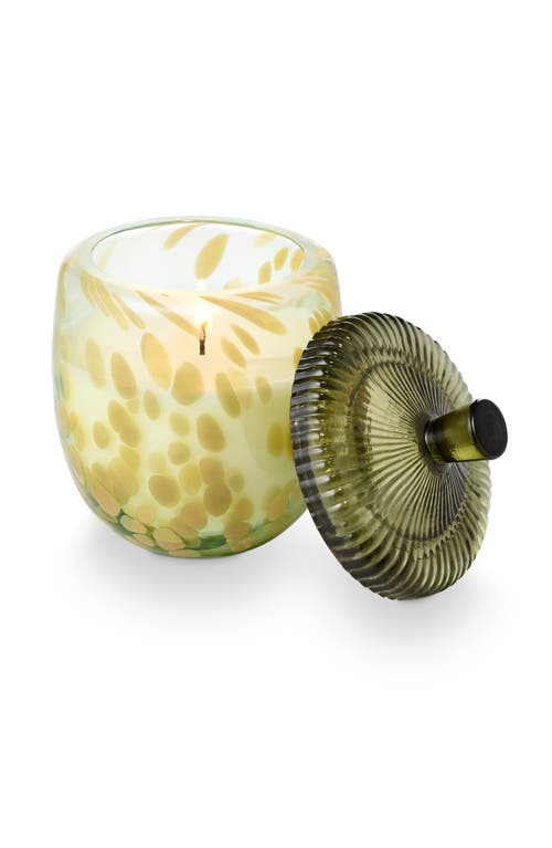 Illume ® Leaves & Acorns Glass Acorn Candle In Multi
