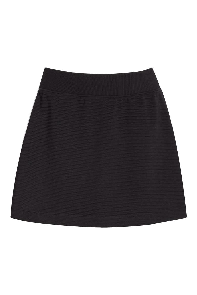 SPANX AirEssentials® French Rib Skort, Alternate, color, VERY BLACK