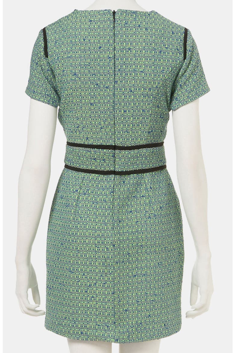 Bouclé Pencil Dress, Alternate, color, GREEN