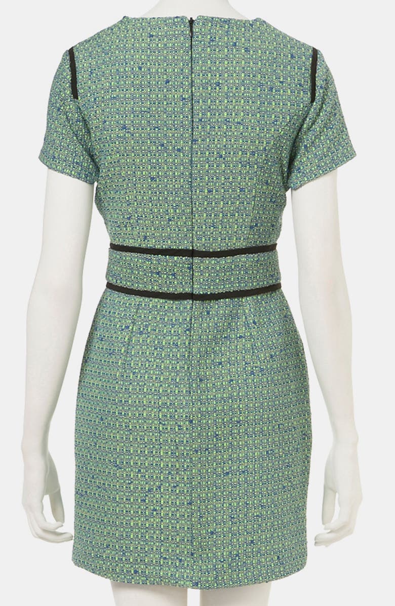 Topshop Bouclé Pencil Dress, Alternate, color, 