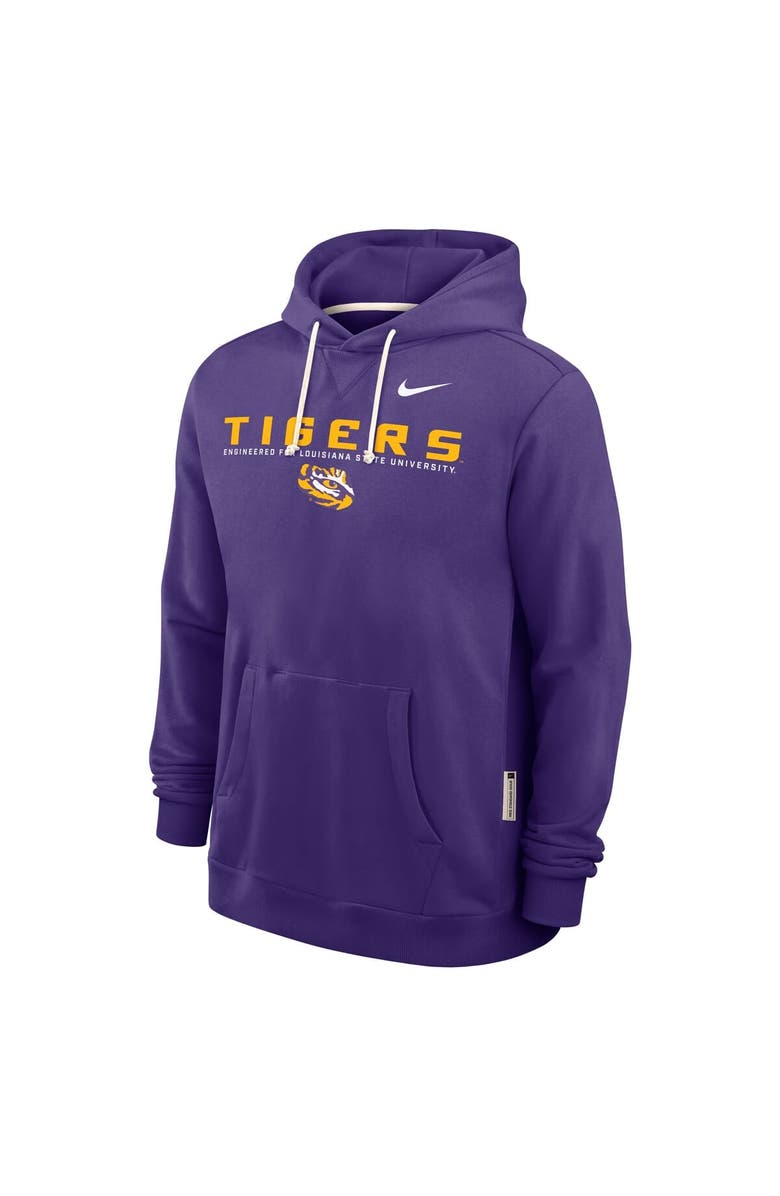 Nike Men's Nike Purple LSU Tigers 2025 Sideline Standard Issue Dri-FIT Hoodie, Alternate, color, Purple