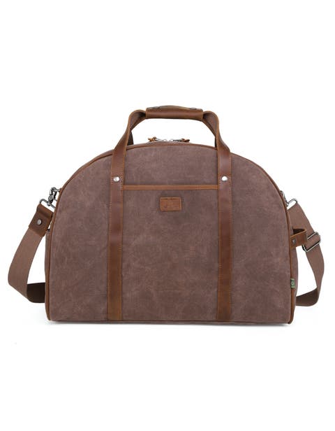 Stone Creek Waxed Canvas Travel Bag