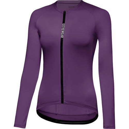 Gorewear Spinshift Long-sleeve Jersey In Purple