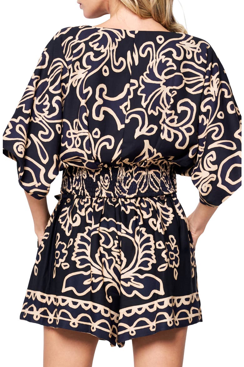 Silva V-Neck Top, Alternate, color, BLACK