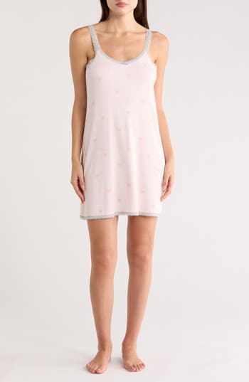 Honeydew Revival Rib Chemise In Neutral