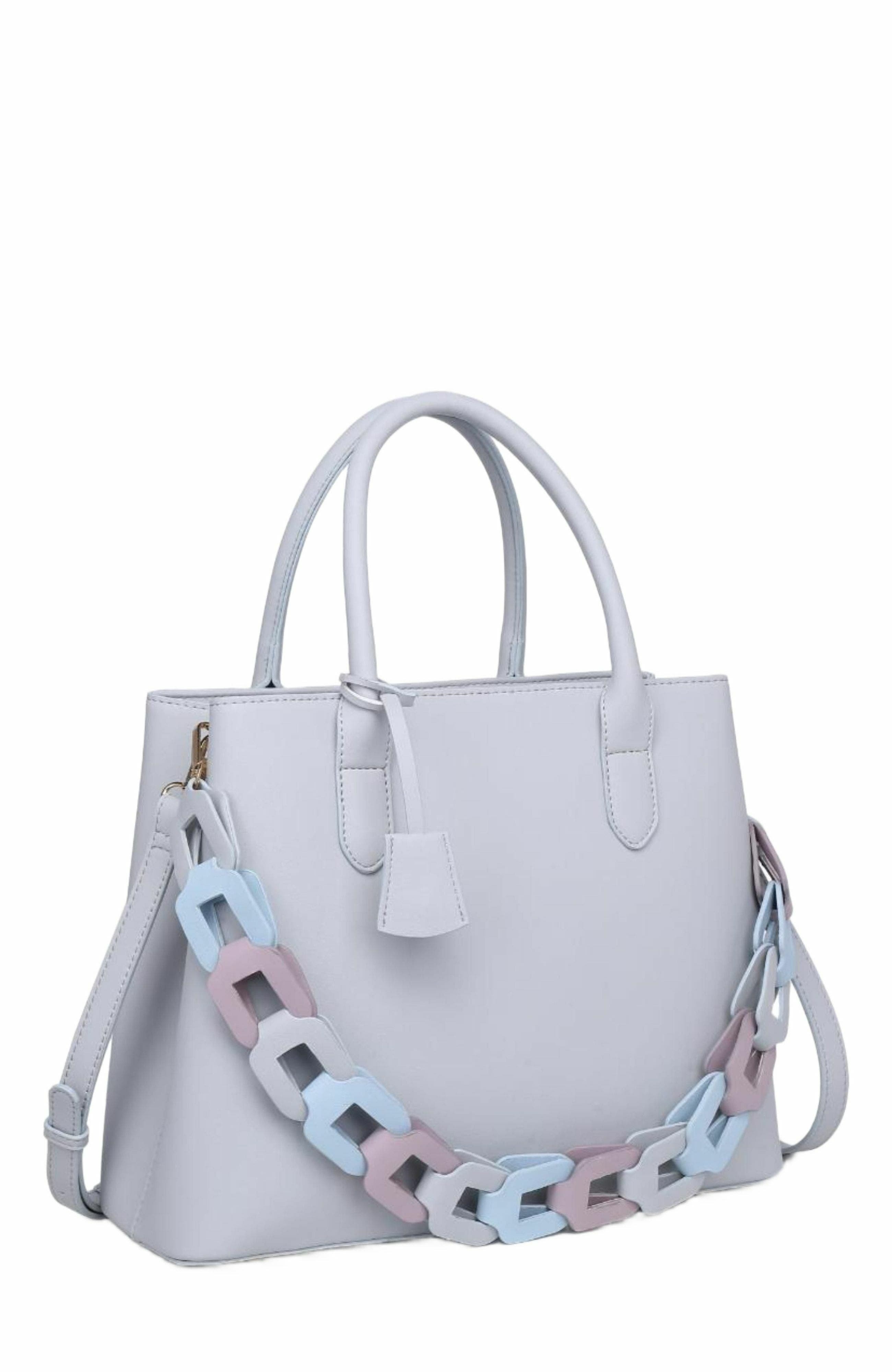 Regalina Satchel, Alternate, color, Dove Grey