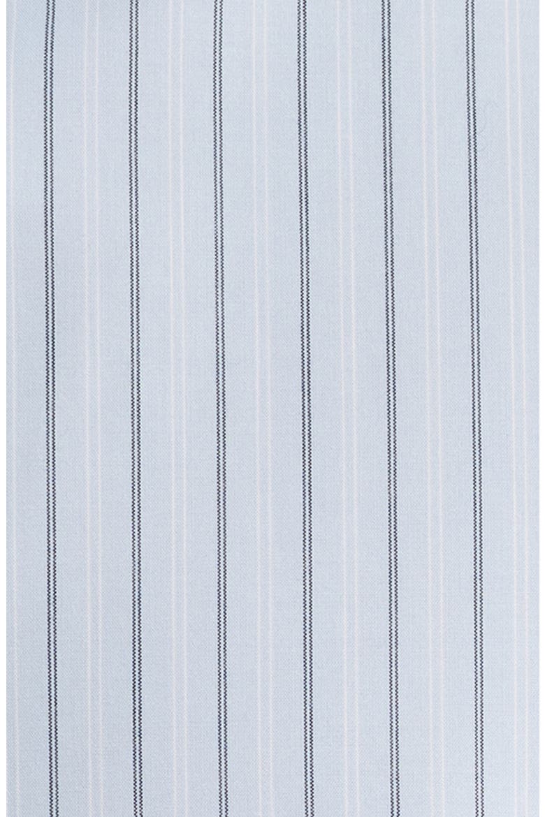 Extratrim Fit Non-Iron Stripe Cotton Dress Shirt, Alternate, color, BLUE ELIO STRIPE