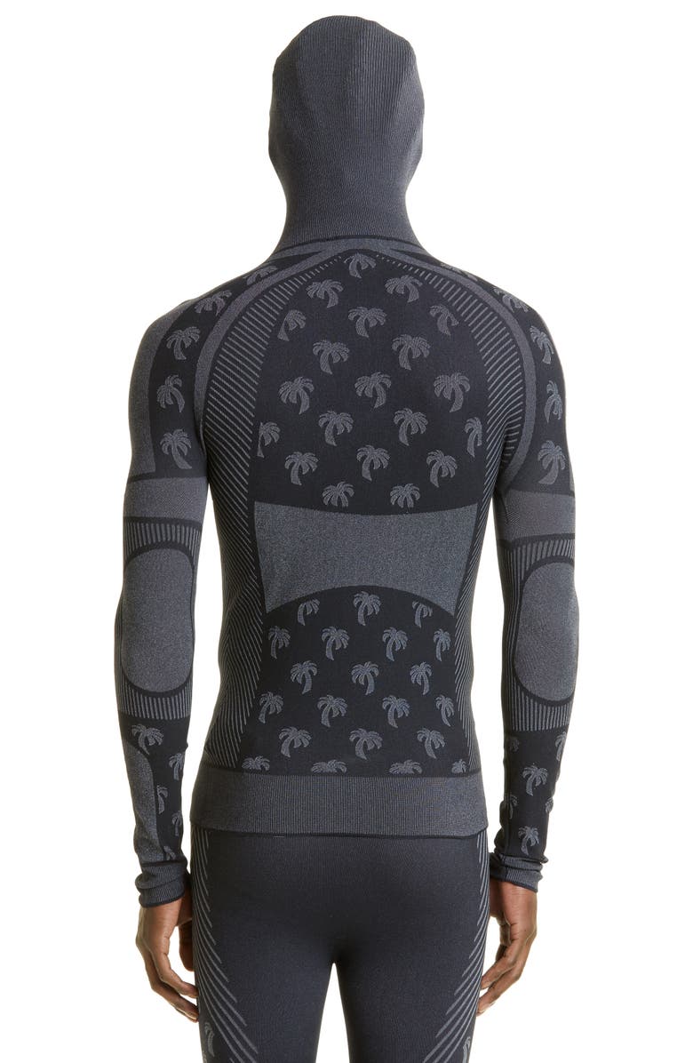 Palm Angels Balaclava Ski Base Layer Top, Alternate, color,