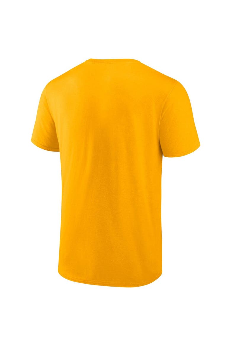 Men's Fanatics Branded Gold Milwaukee Brewers Iconic Glory Bound T-Shirt, Alternate, color, Gold