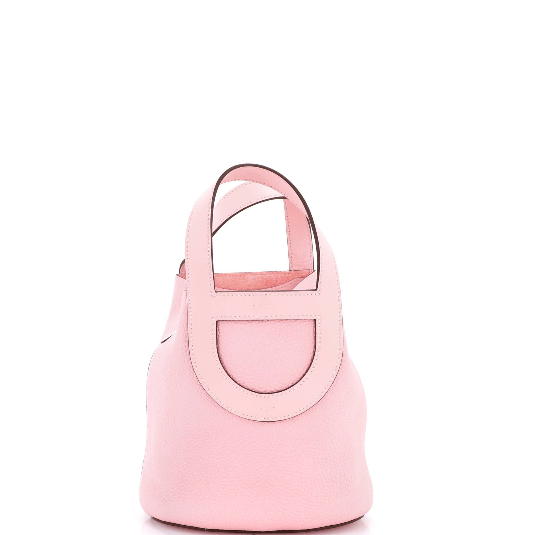 Pre-Owned Hermes In-The-Loop Bag Clemence with Swift 18, Main, color, Rose Sakura