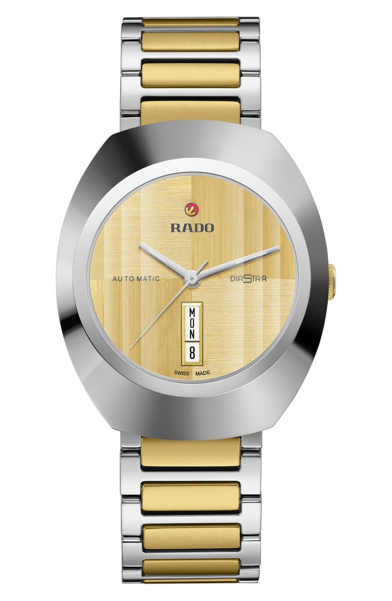 RADO DiaStar Original Automatic Bracelet Watch, 38mm, Main, color,
