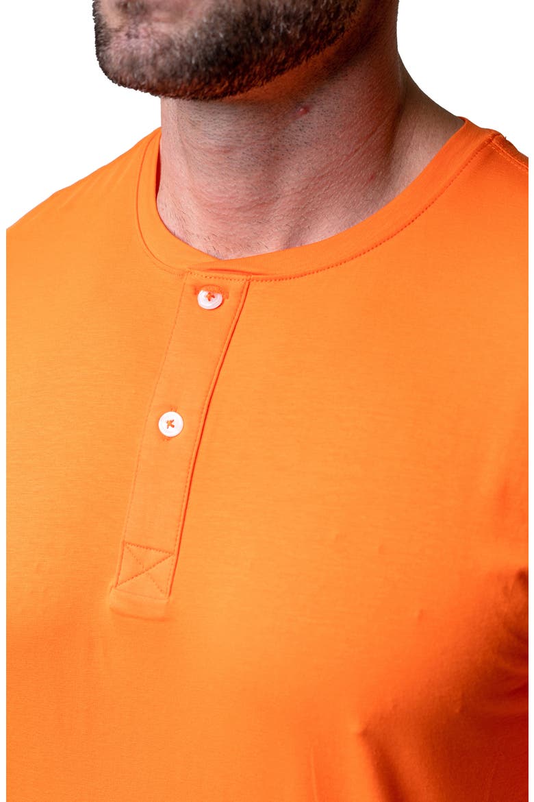 Egyptian Cotton Henley, Alternate, color, ORANGE