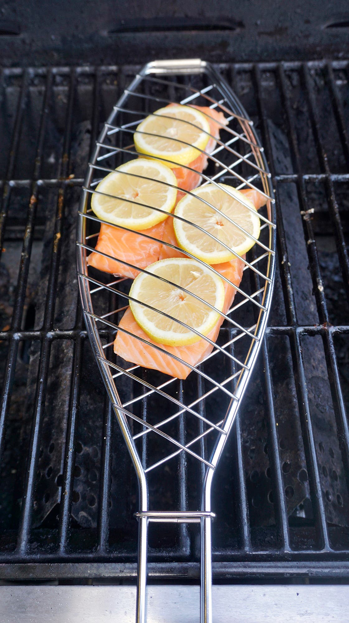 RSVP International Bbq Fish Basket Rosewood Handle | Nordstrom