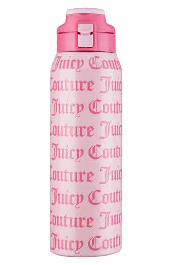 Juicy Couture Glam Getaway Logo Flip Hydration Stainless Steel Tumbler