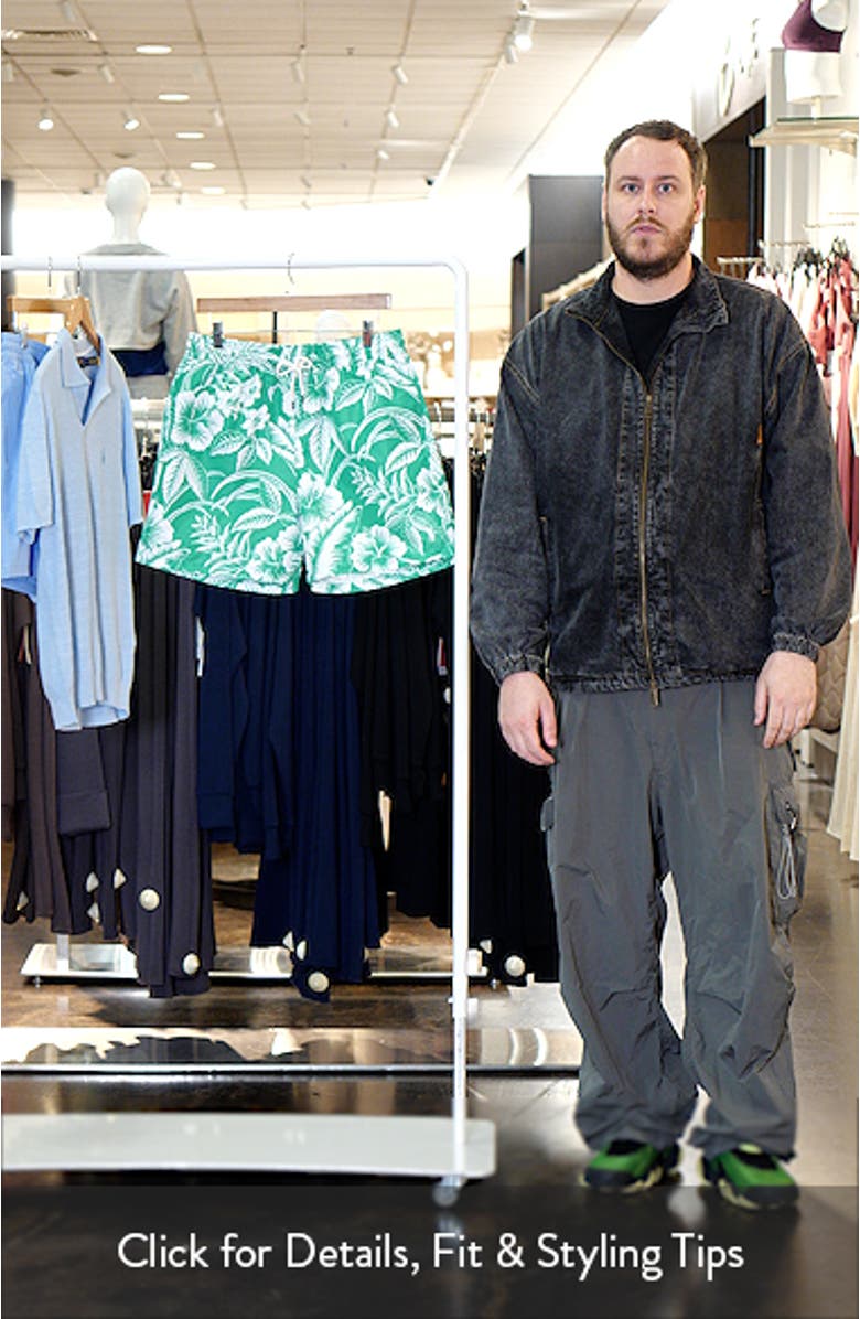 Traveler Classic Print Swim Trunks, sales video thumbnail