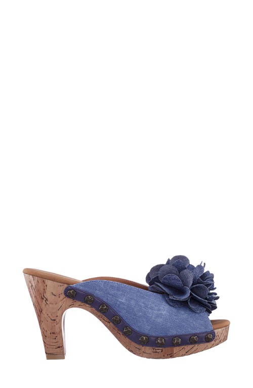 Nina Veneto Sandal In Denim