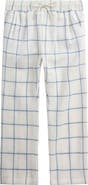 Appaman Kids' Resort Drawstring Cotton & Linen Pants