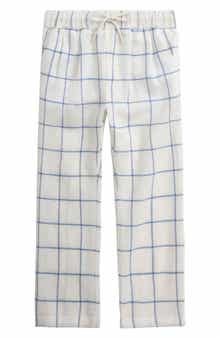 Kids' Resort Drawstring Cotton & Linen Pants