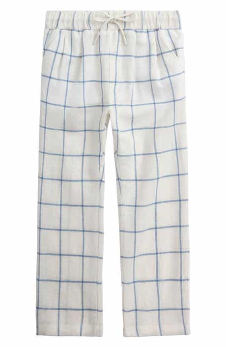 Kids' Resort Drawstring Cotton & Linen Pants