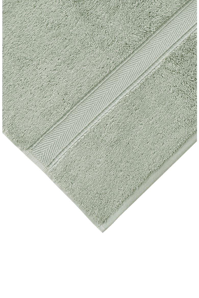 Sinemis Terry Washcloths - Set of 6, Alternate, color, GREEN