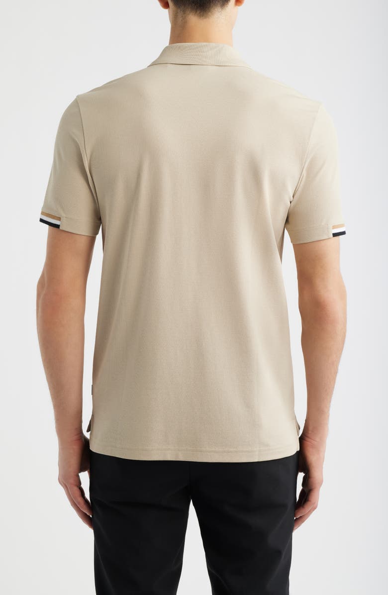 BOSS Parlay 147 Cotton Polo, Alternate, color, Open Bge