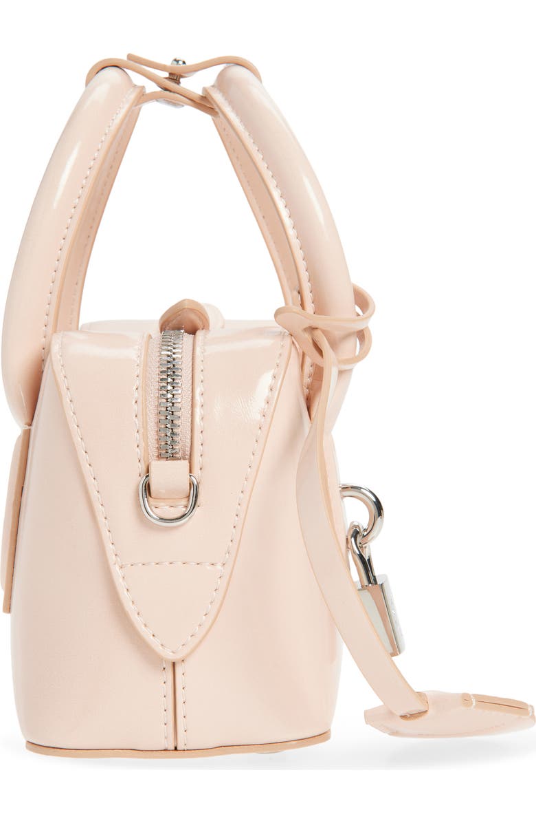 Stella McCartney Tiny Ryder Faux Leather Satchel, Alternate, color, Ballet Pink