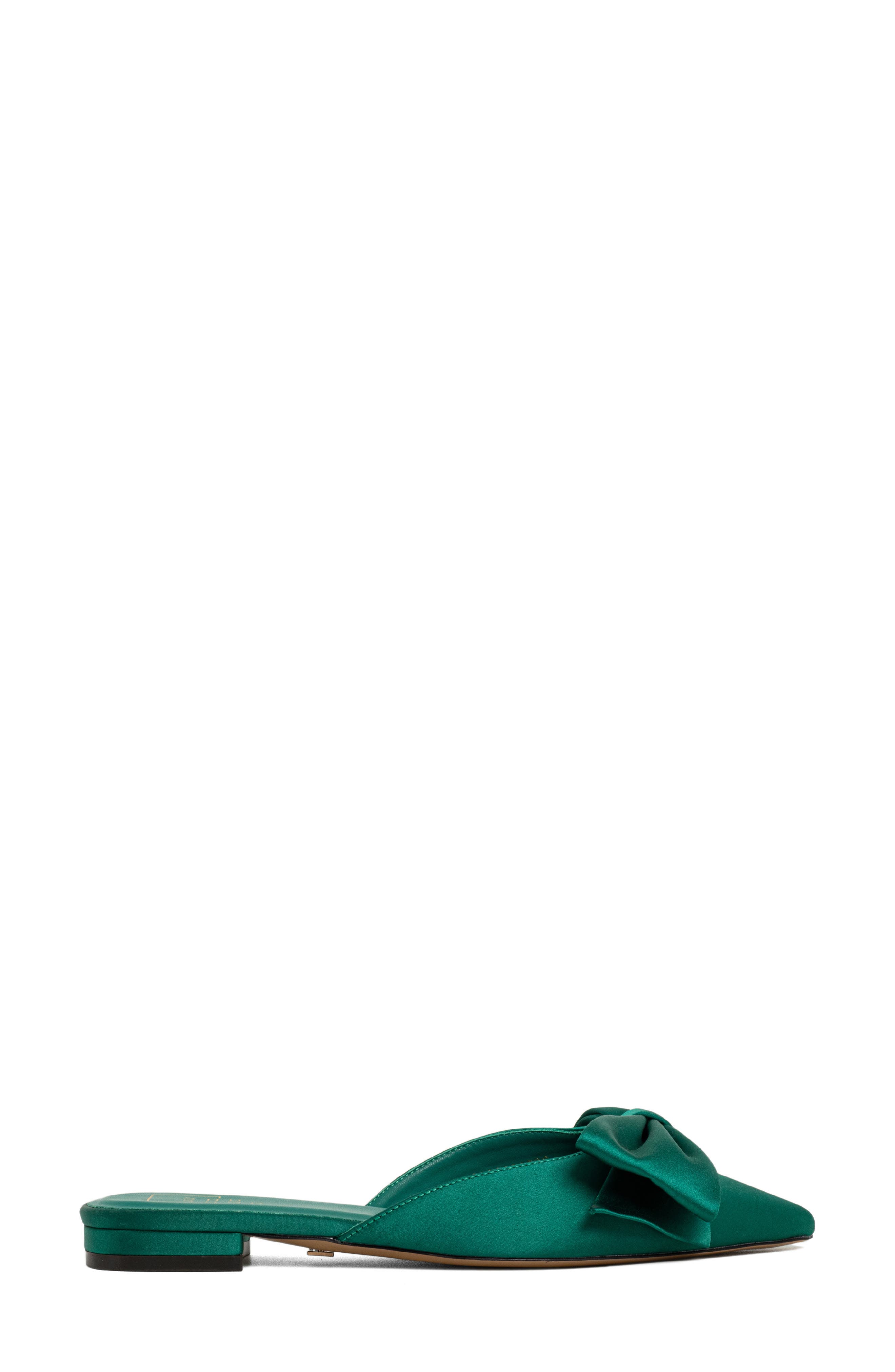 Dorothy Pointed Toe Flat, Alternate, color, GREEN