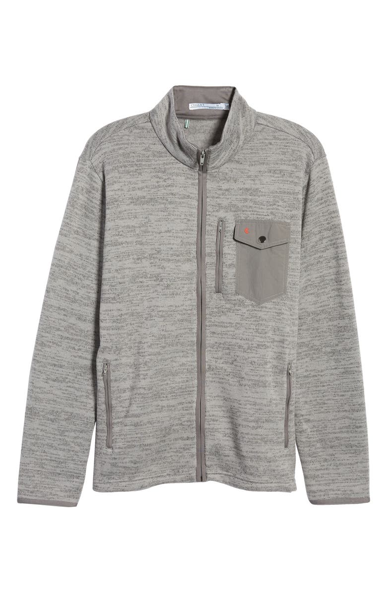 Criquet Fleece Zip Jacket, Alternate, color, 