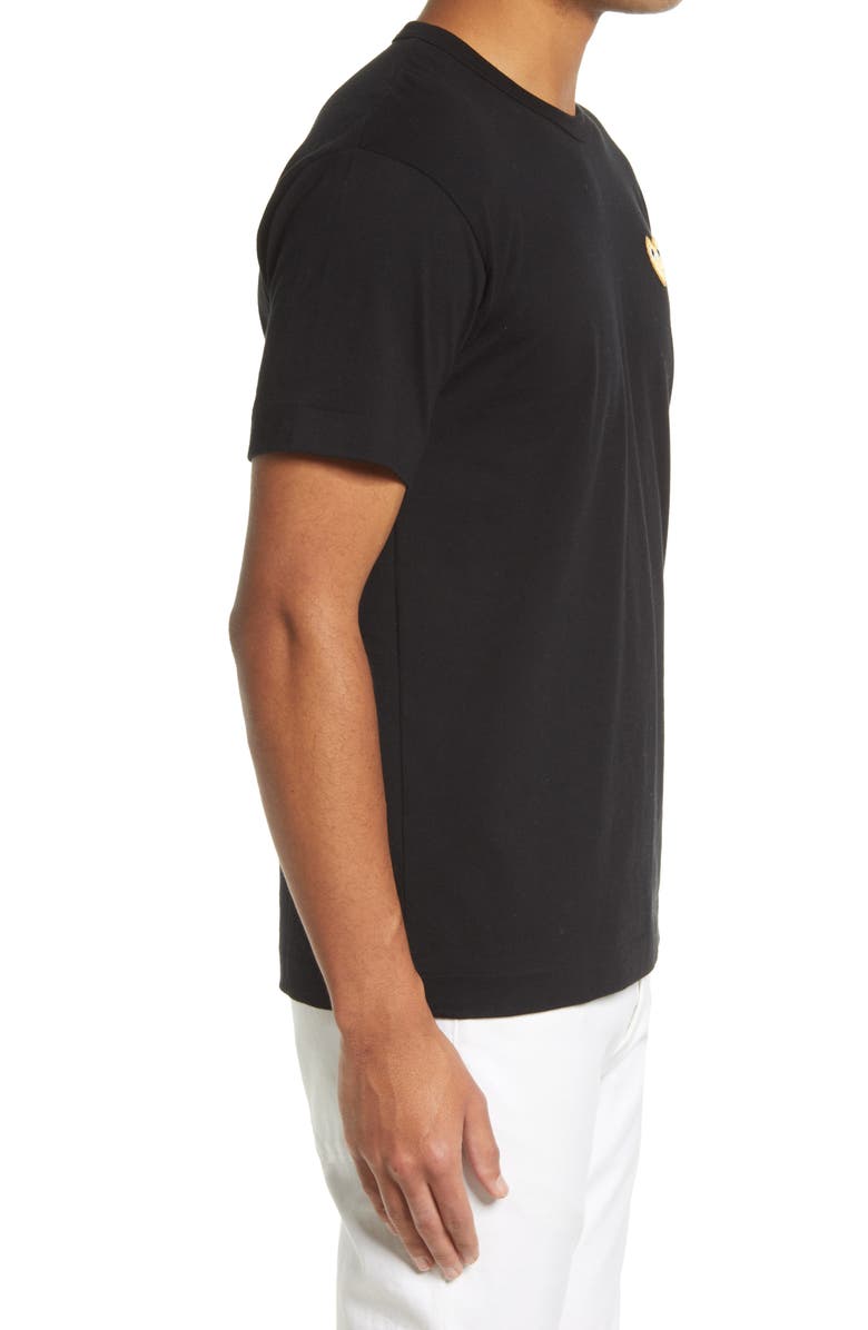 Comme des Garçons PLAY Crewneck T-Shirt, Alternate, color, 